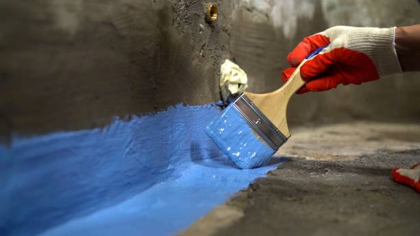SJ Waterproofing Pros commercial waterproofing team near Switz City, IN